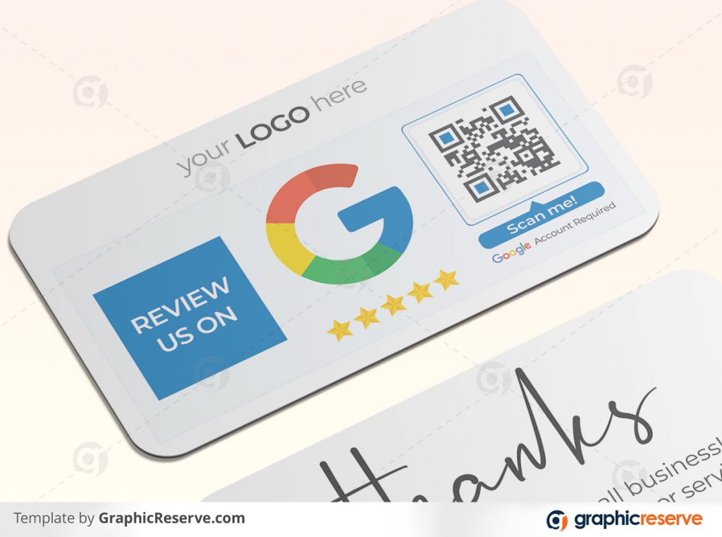 Landscape Business Review Card template by stockhero P2 1