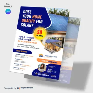 Solar Flyer Design (Canva Template)
