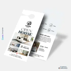 Open-House-Real-Estate-Door-Hanger-Design-Canva-template