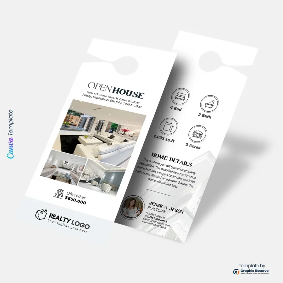 Open-House-Real-Estate-Door-Hanger-Design-(Canva-template)