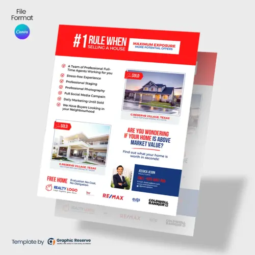 Selling-A-House-Marketing-Flyer-Design-for-Real-Estate-Agents-Canva