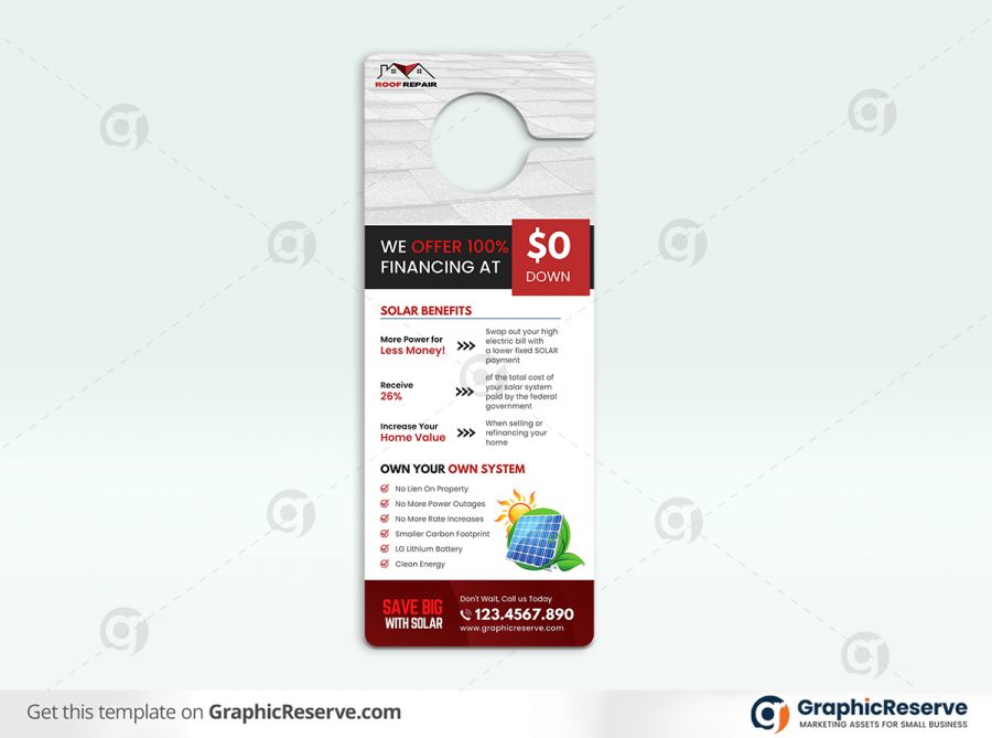 47827 Roof Repairing Service Door Hanger Design2