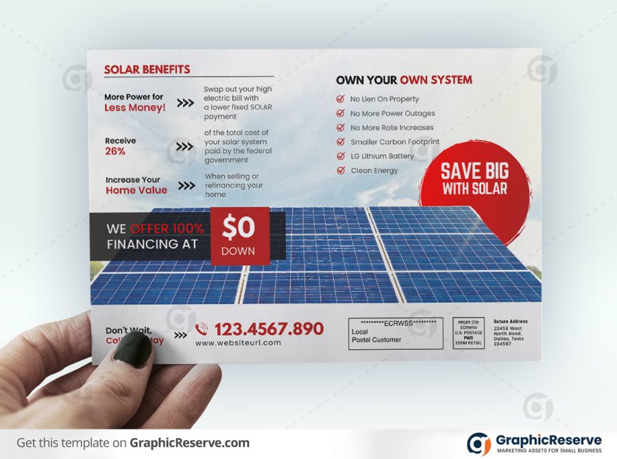 47834 Roof Repairing Service EDDM Mailer Design2