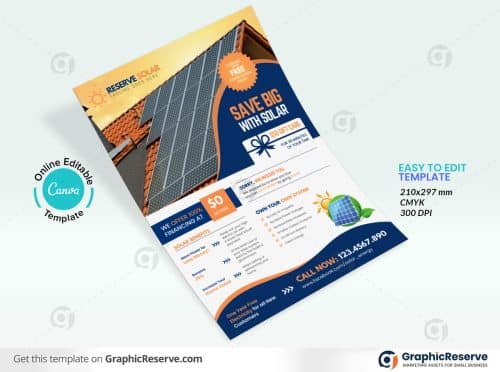 Save Big with Solar Flyer Design