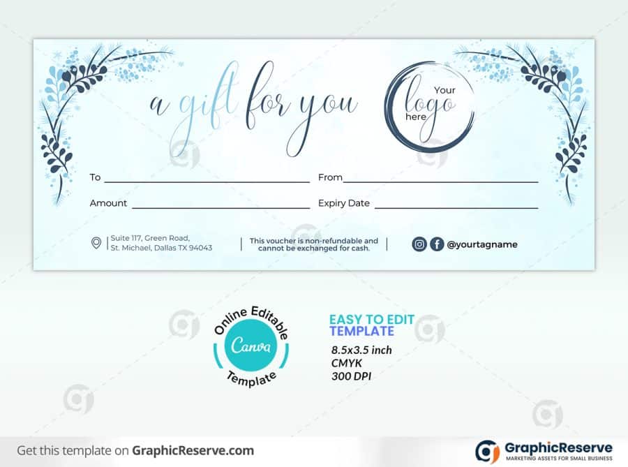 49044 Business Gift Voucher Cards