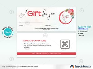 49054 Business Gift Voucher Cards