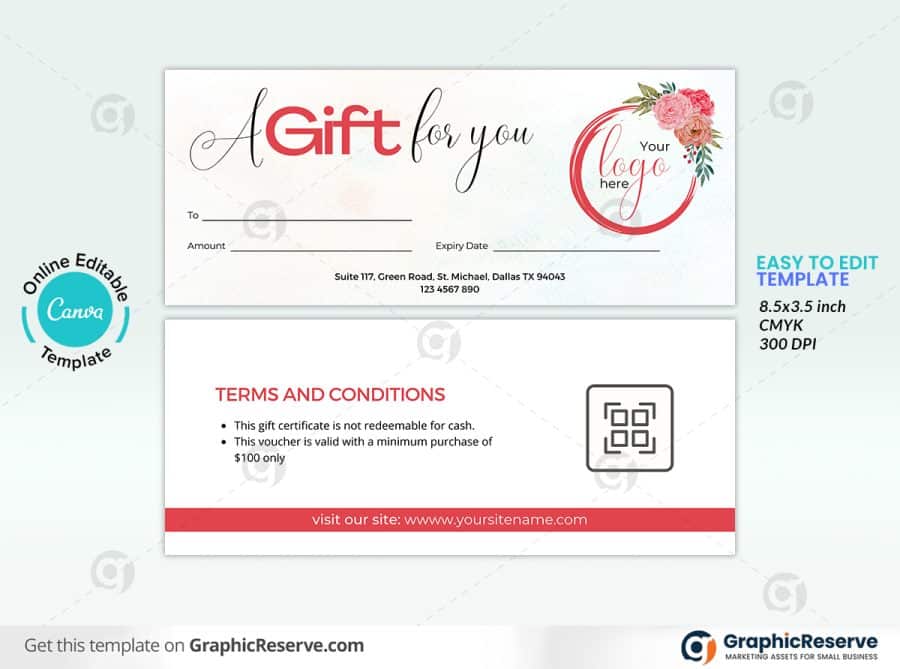 49054 Business Gift Voucher Cards