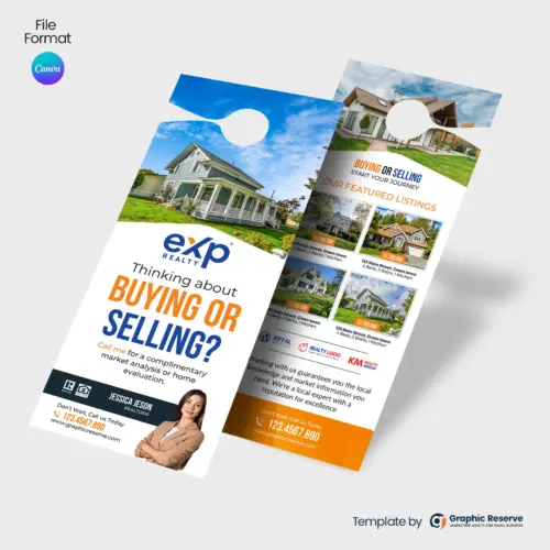 Buying-or-Selling-Real-Estate-Door-Hanger-Design-(Canva-template)