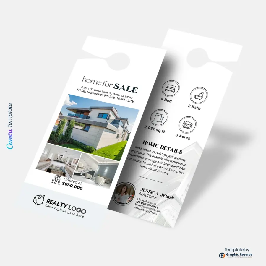 Home-for-Sale-Real-Estate-Door-Hanger-Design