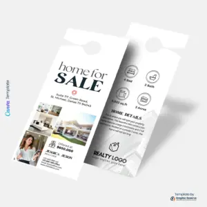 Custom Home-for-Sale-Real-Estate-Door-Hanger-Design-Canva-template