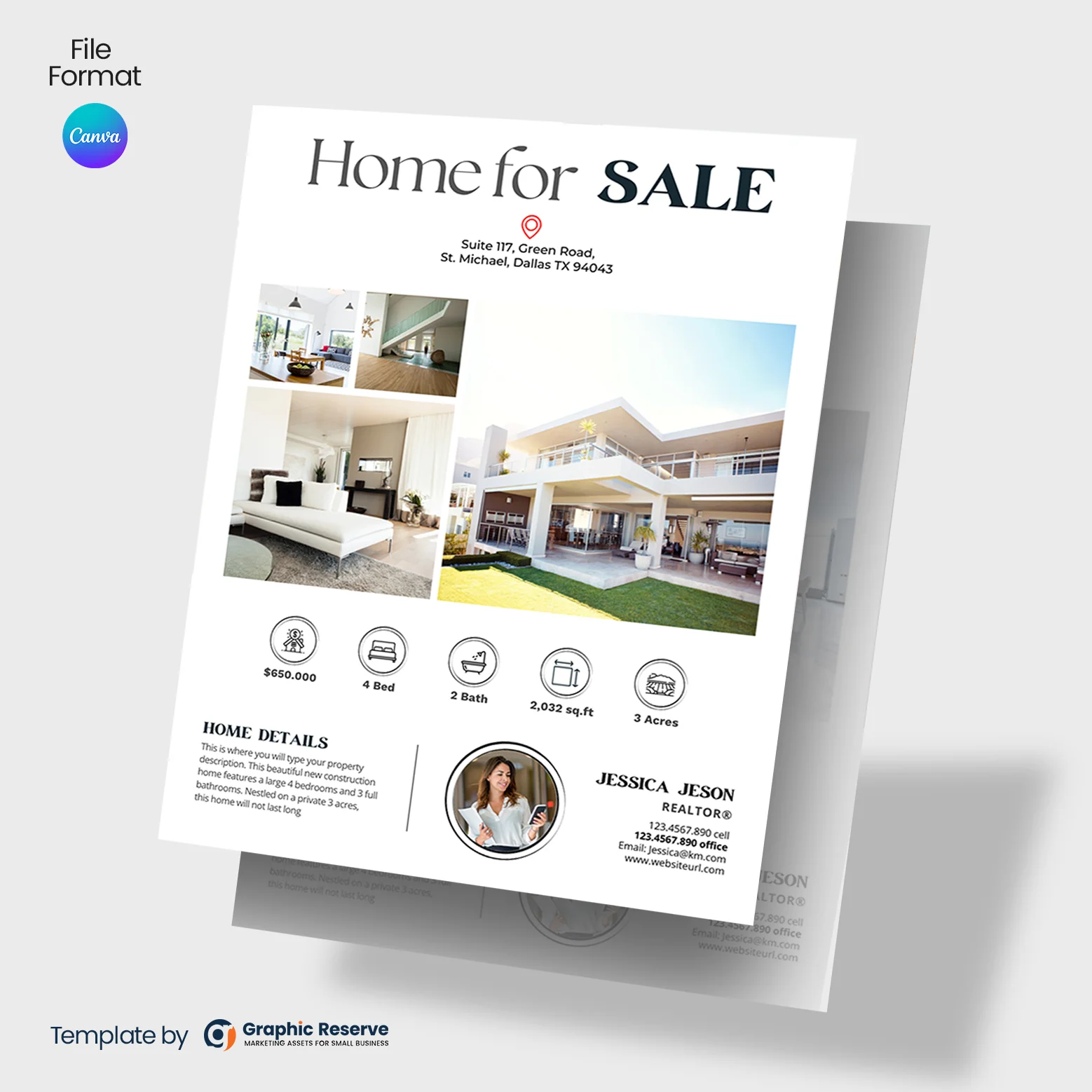 Home-for-Sale-Real-Estate-Flyer-Design-(Canva-template