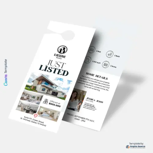 Just-Listed-Real-Estate-Door-Hanger-Design