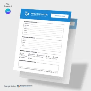 Hospital Referral Flyer