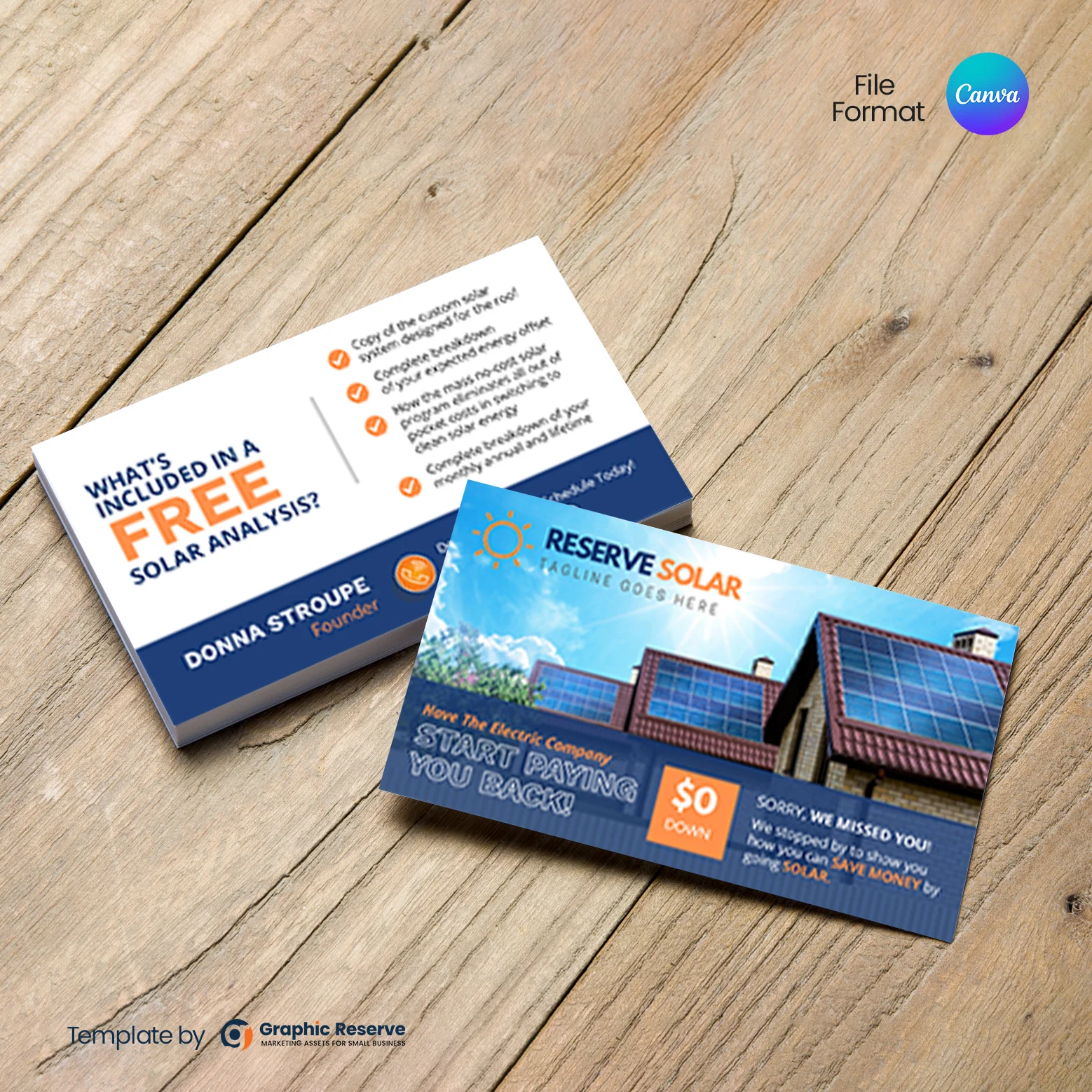 Renewable Energy Business Cards – Modern Templates