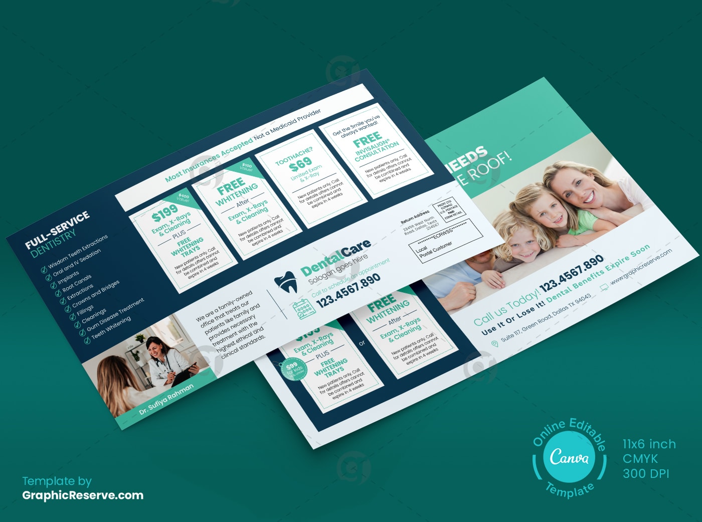 99+ EDDM Postcard Templates/Direct Mail Examples [CANVA]