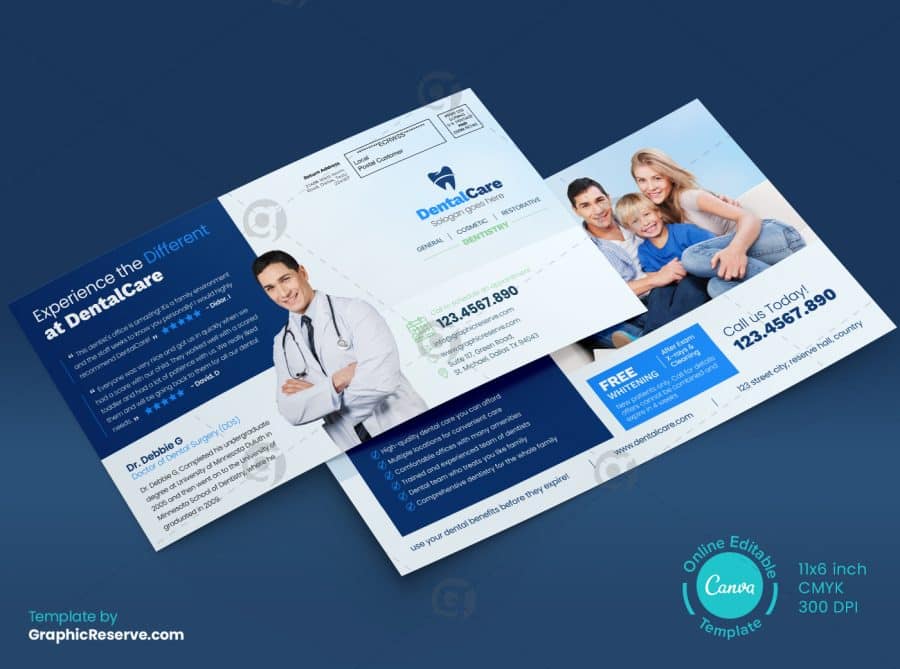 Dental Direct Mail EDDM Back