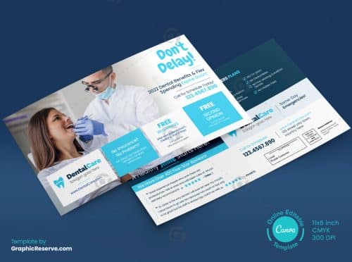 Dental Service EDDM Design Front