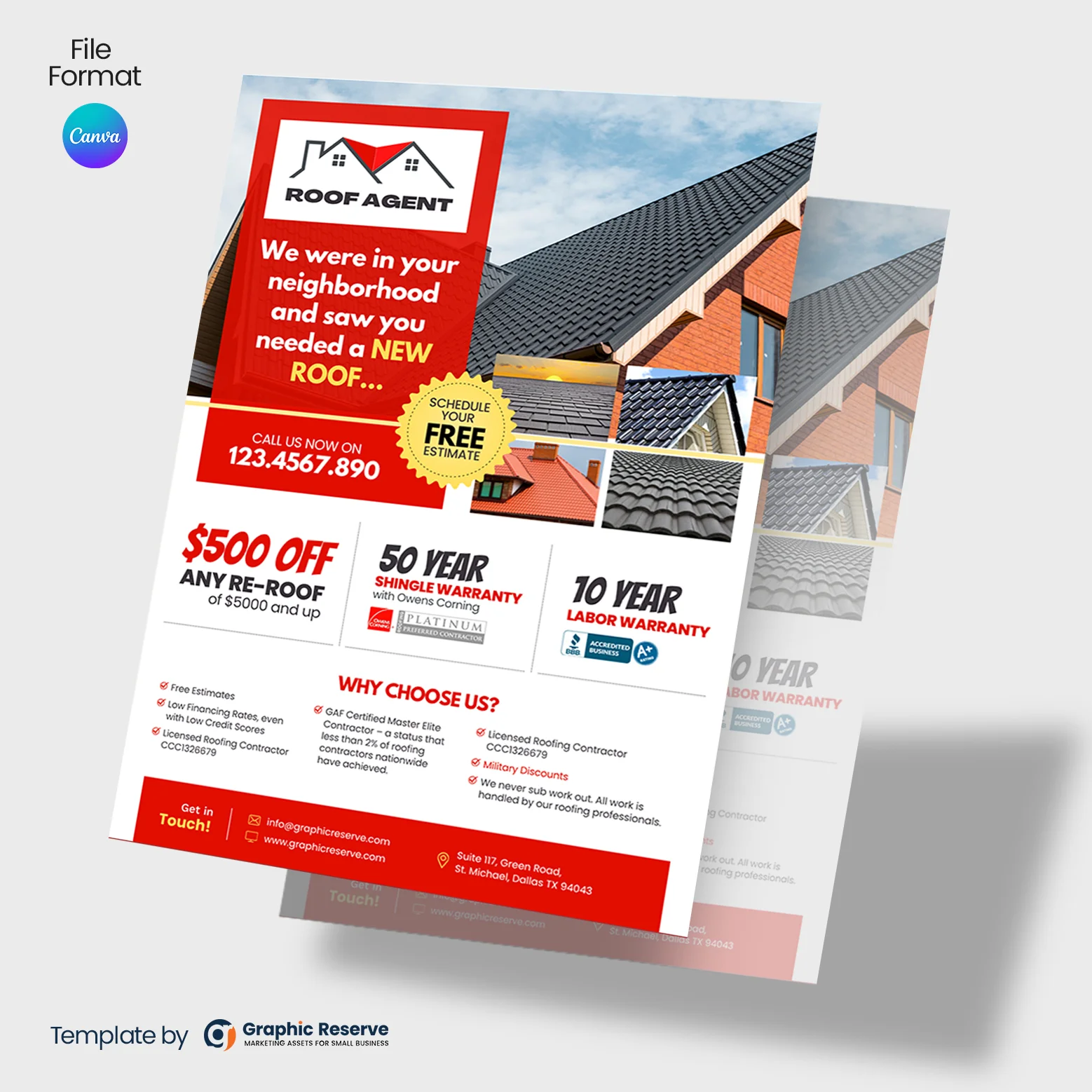 Re-Roofing-Flyer-Design-Canva -Template