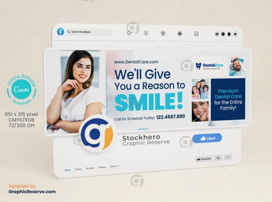 Dental Facebook Cover Design