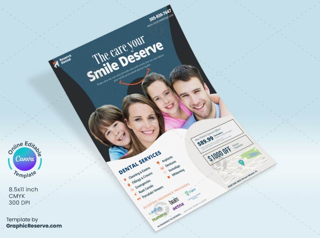 Dental Flyer Template