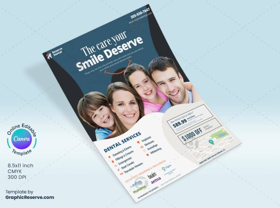 Dental Flyer Template
