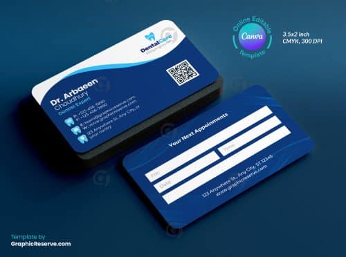 Dentist Business Card Design