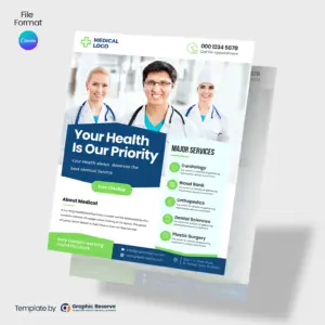 Medical Flyer (Canva Template) – Canva template