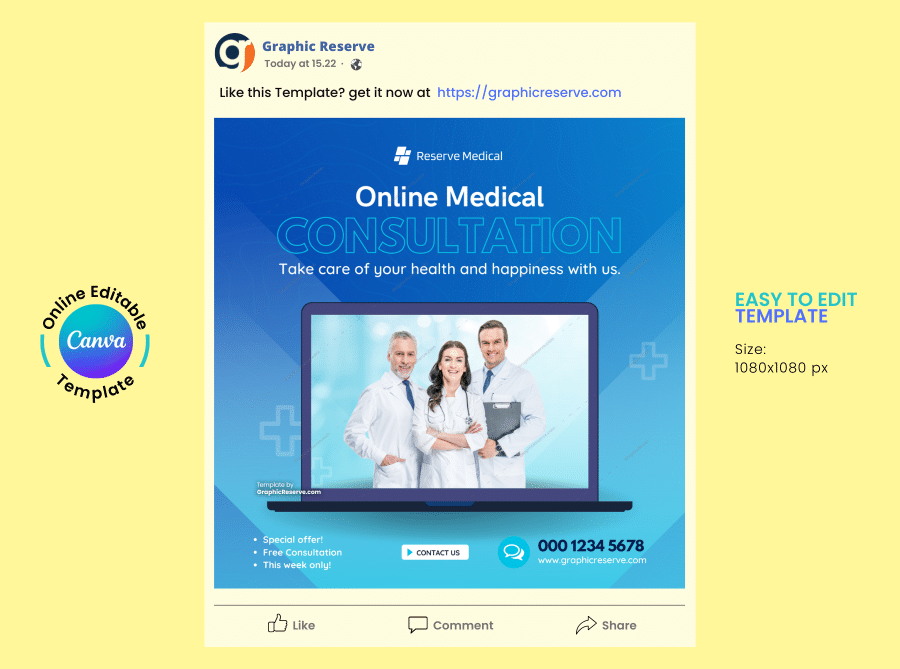 Medical Instagram Post Design
