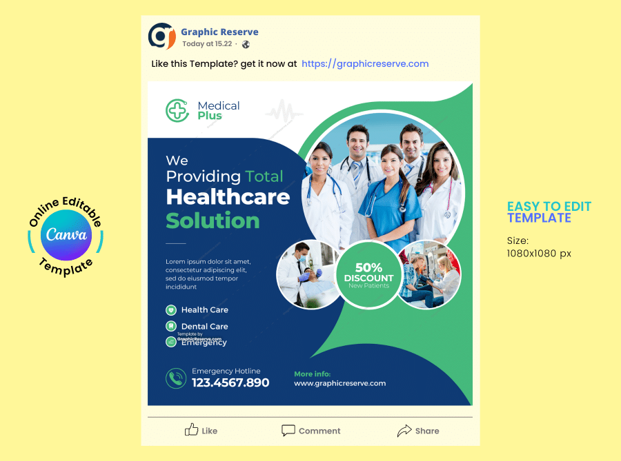 Medical Social Media Post 1