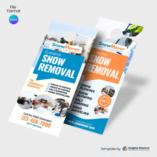 Snow-Removal-Door-Hanger-Design-Canva-template