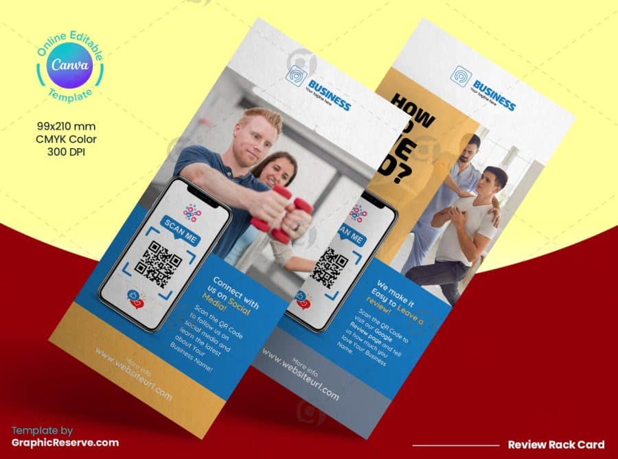 Patients Review Rack Card Template 1