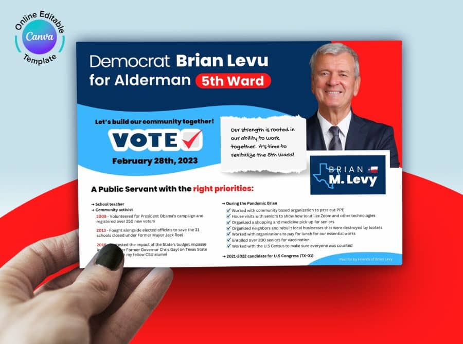 Political postcard