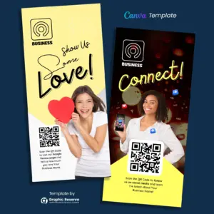 Review Generation Rack Card Canva Template – Canva template