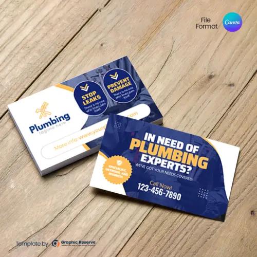 Plumbing Business Card