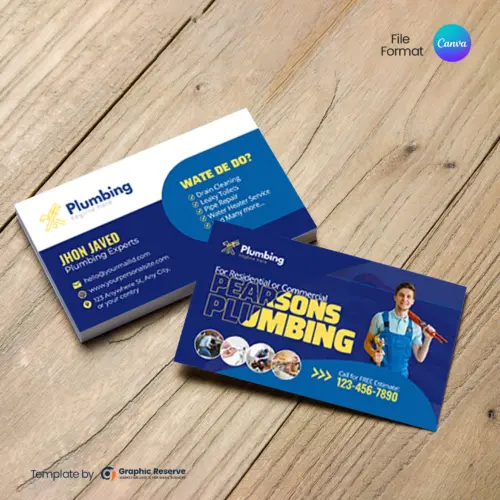 Plumbing Business Card