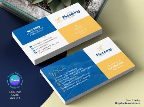 Plumbing Business Card