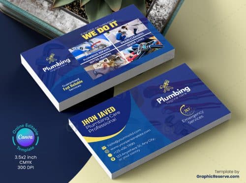 Plumbing Business Card
