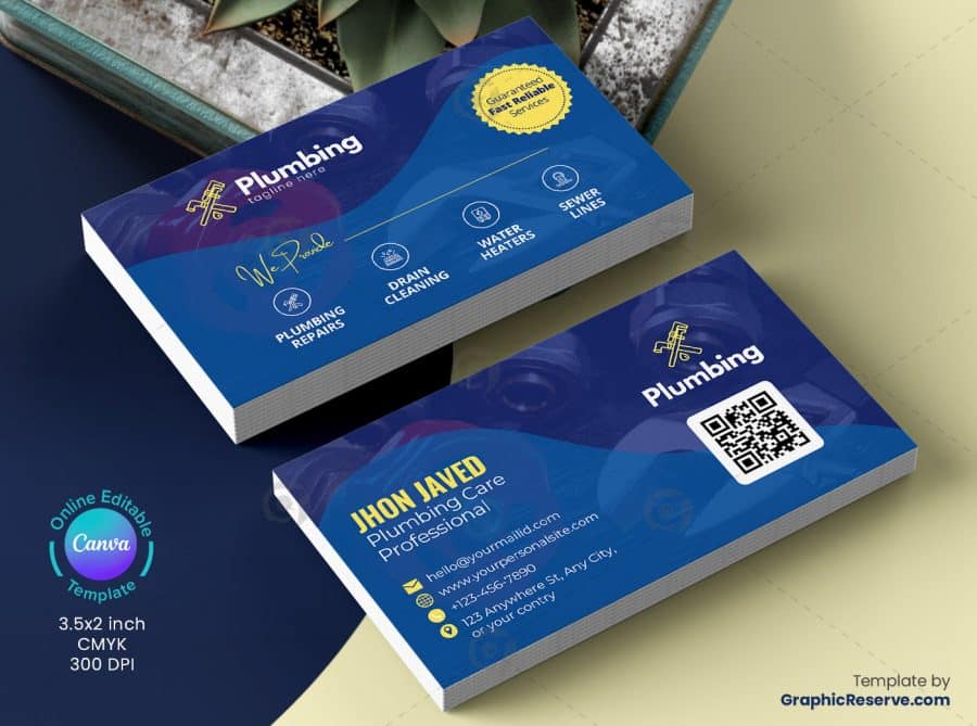 Plumbing Business Card