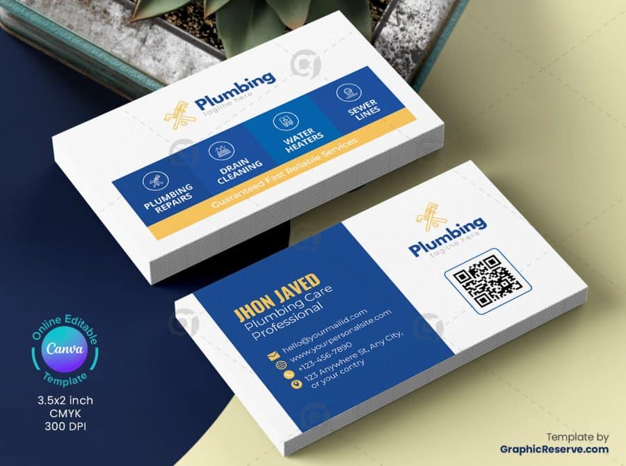 Plumbing Business Card