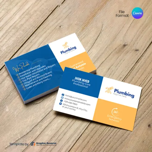 Plumbing Business Card