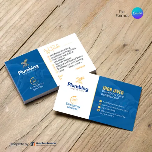 Plumbing Business Card