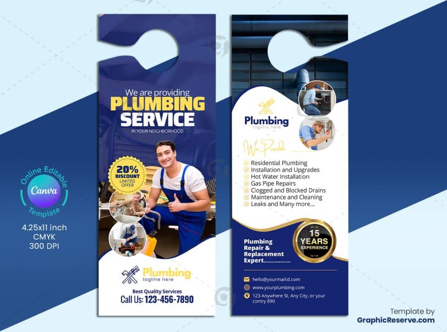 Plumbing Door Hanger 1v