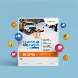 Sidewalk Cleaning Social Media Post