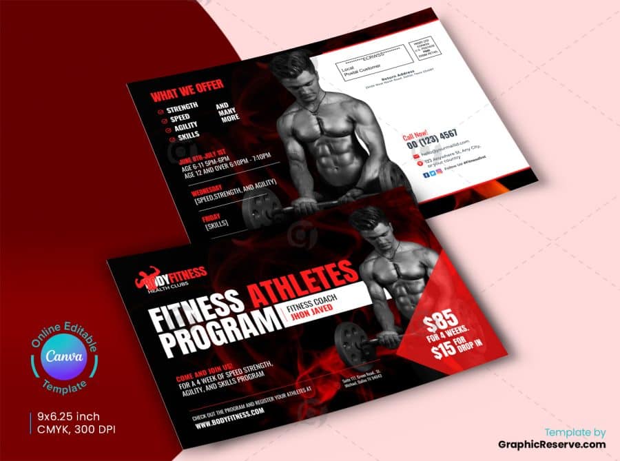 Gym Pricing Direct Mail EDDM