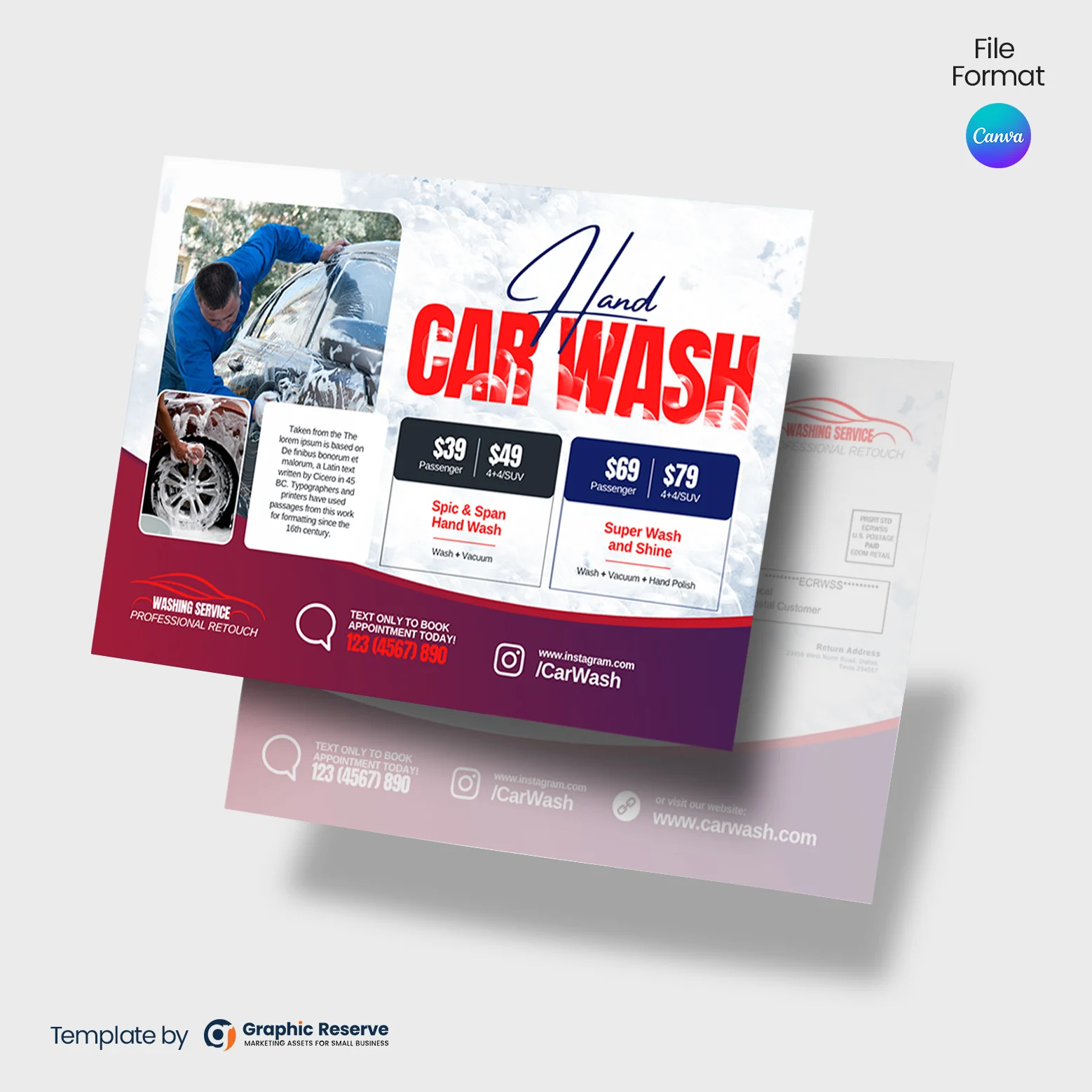 Car-Wash-Pricing-Direct-Mail-EDDM-Postcard-Template---Easy-to-Edit