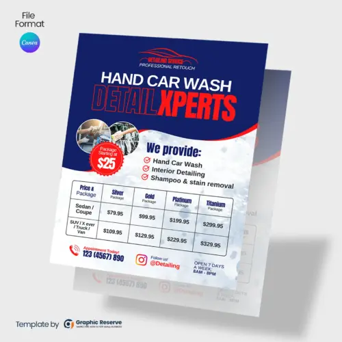 DetailXperts-Pricing-Flyer-Canva-Template-Design