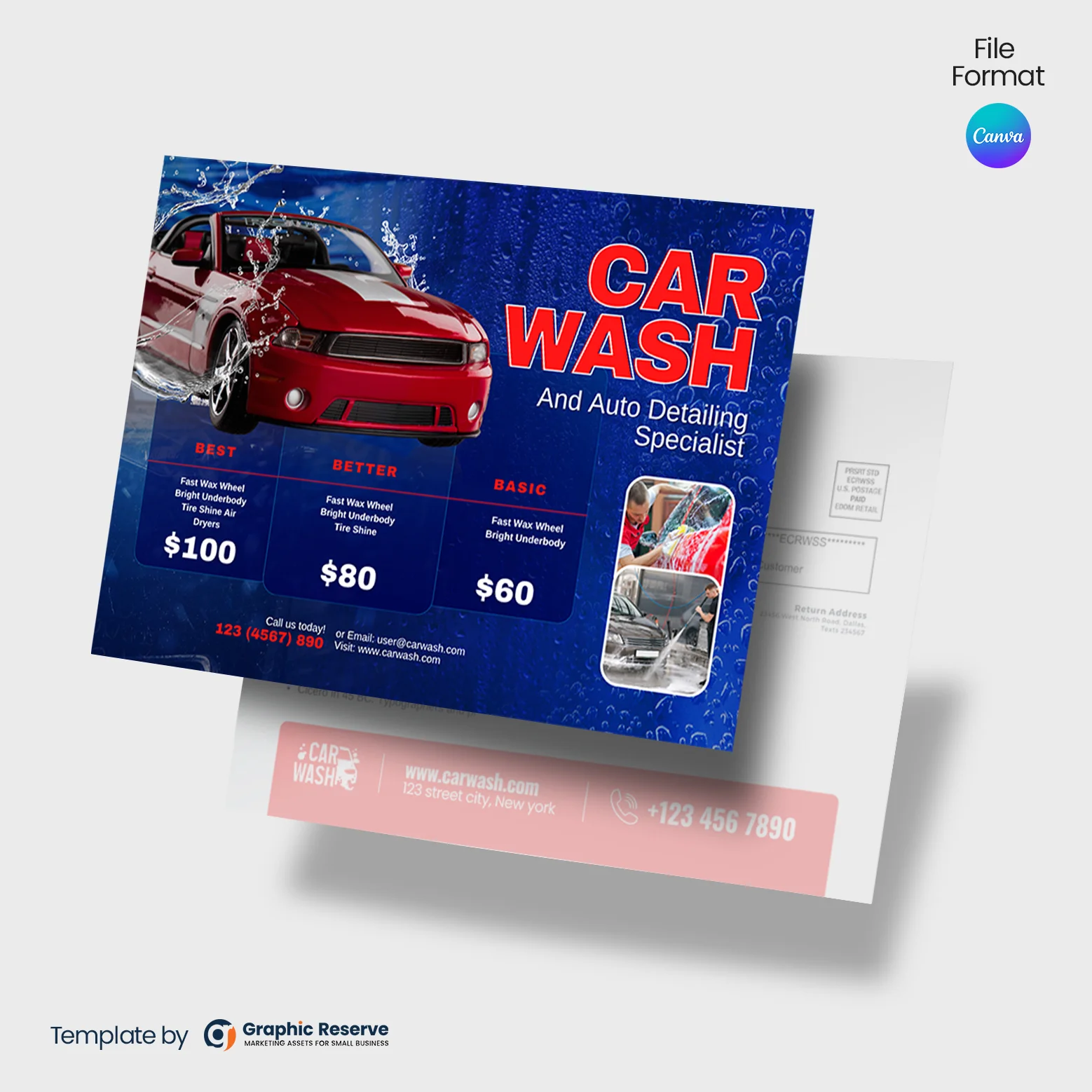 Editable-Canva-Template-for-Car-Wash-Pricing-Direct-Mail-Postcards