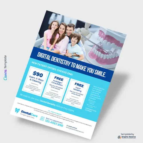 Digital-Dentistry-Canva-Editable-Flyer