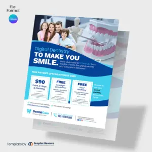 Digital Dentistry Flyer (Canva Template)
