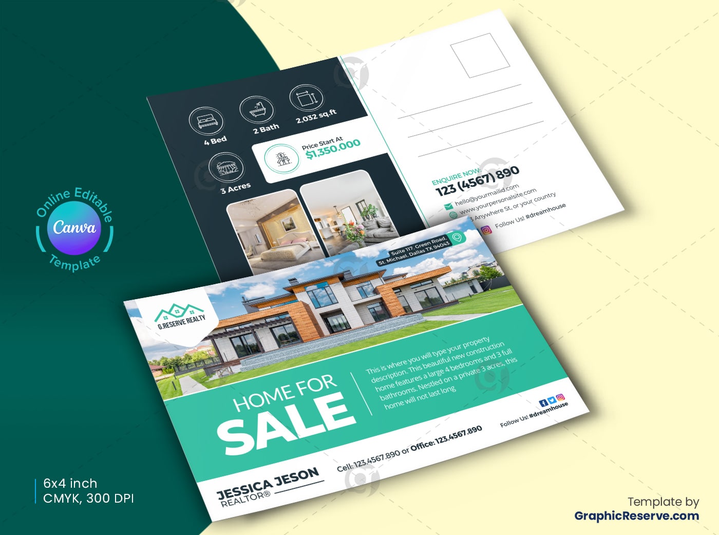 Superior Quality Home EDDM Postcard 1 2